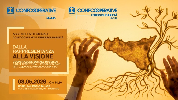 Dalla Rappresentanza alla Visione, l'assemblea di FederSolidarietà Sicilia