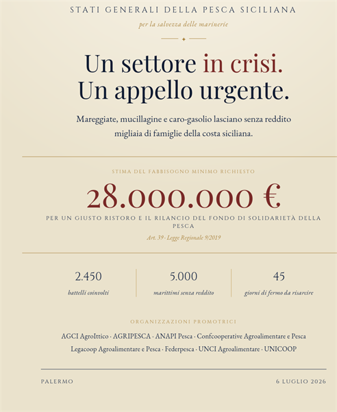 Pesca allo stremo: “Urgente rifinanziare Fondo di Solidarietà”