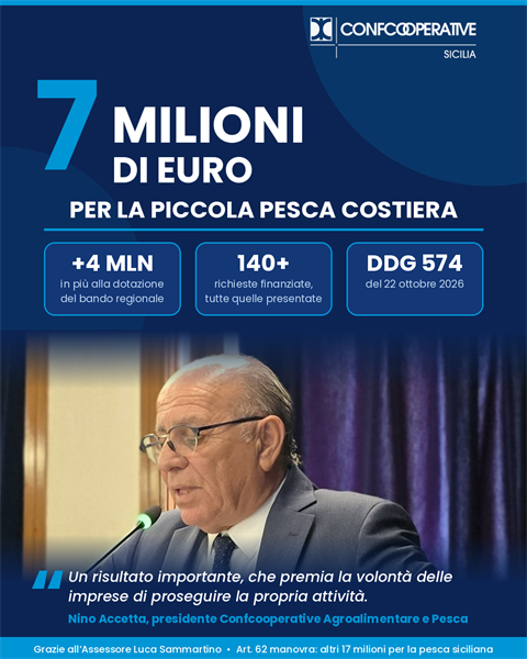 7 Milioni di euro per la piccola pesca costiera